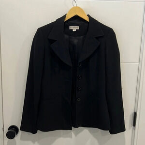 Bebe black blazer size 4